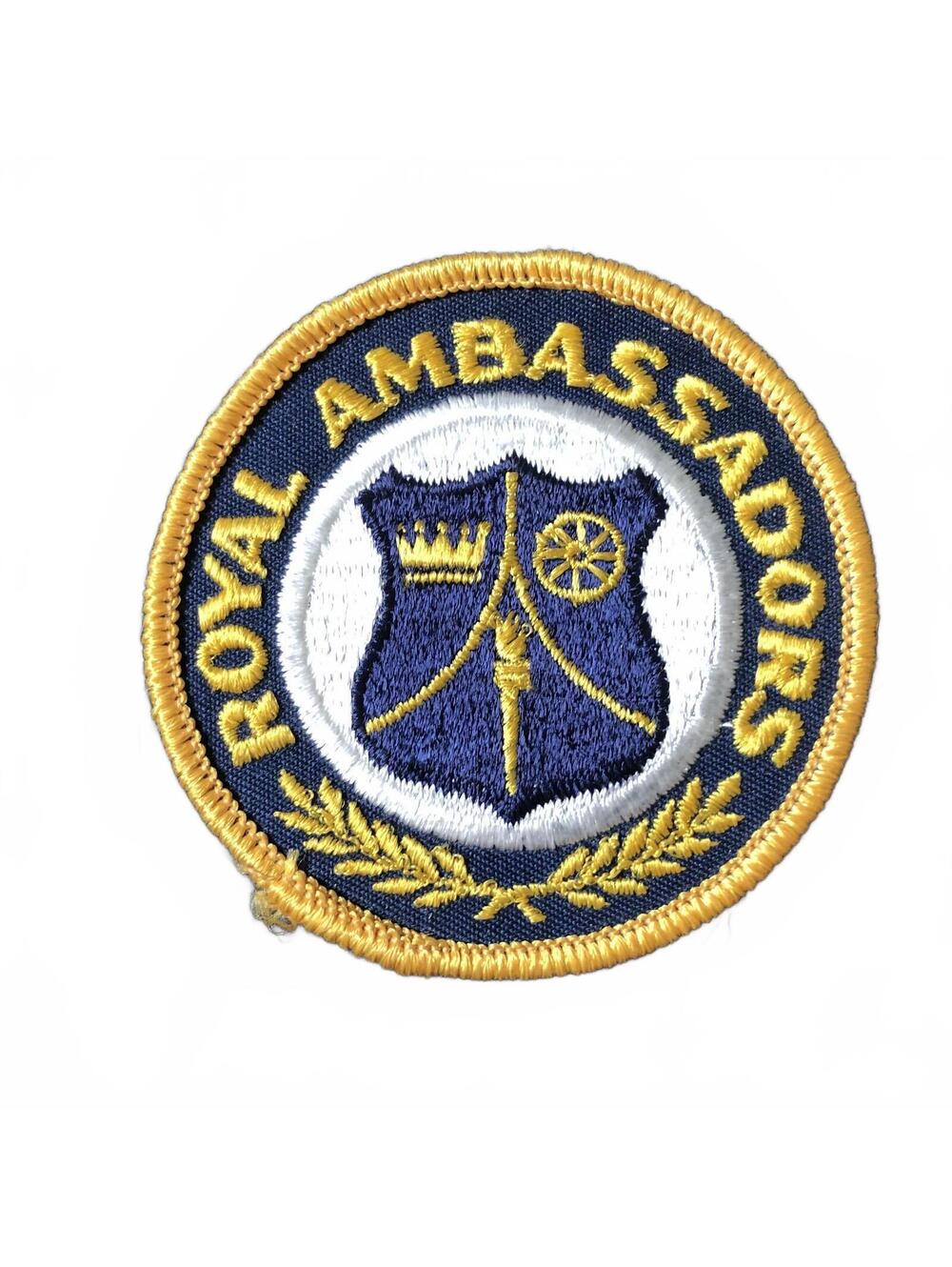 Vintage Southern Baptist Royal Ambassadors Embroidered Patch
